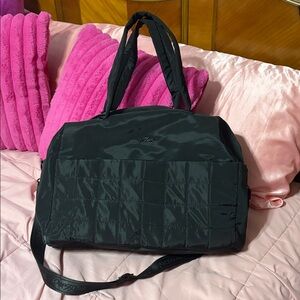 Stylish Black Quilted Bag